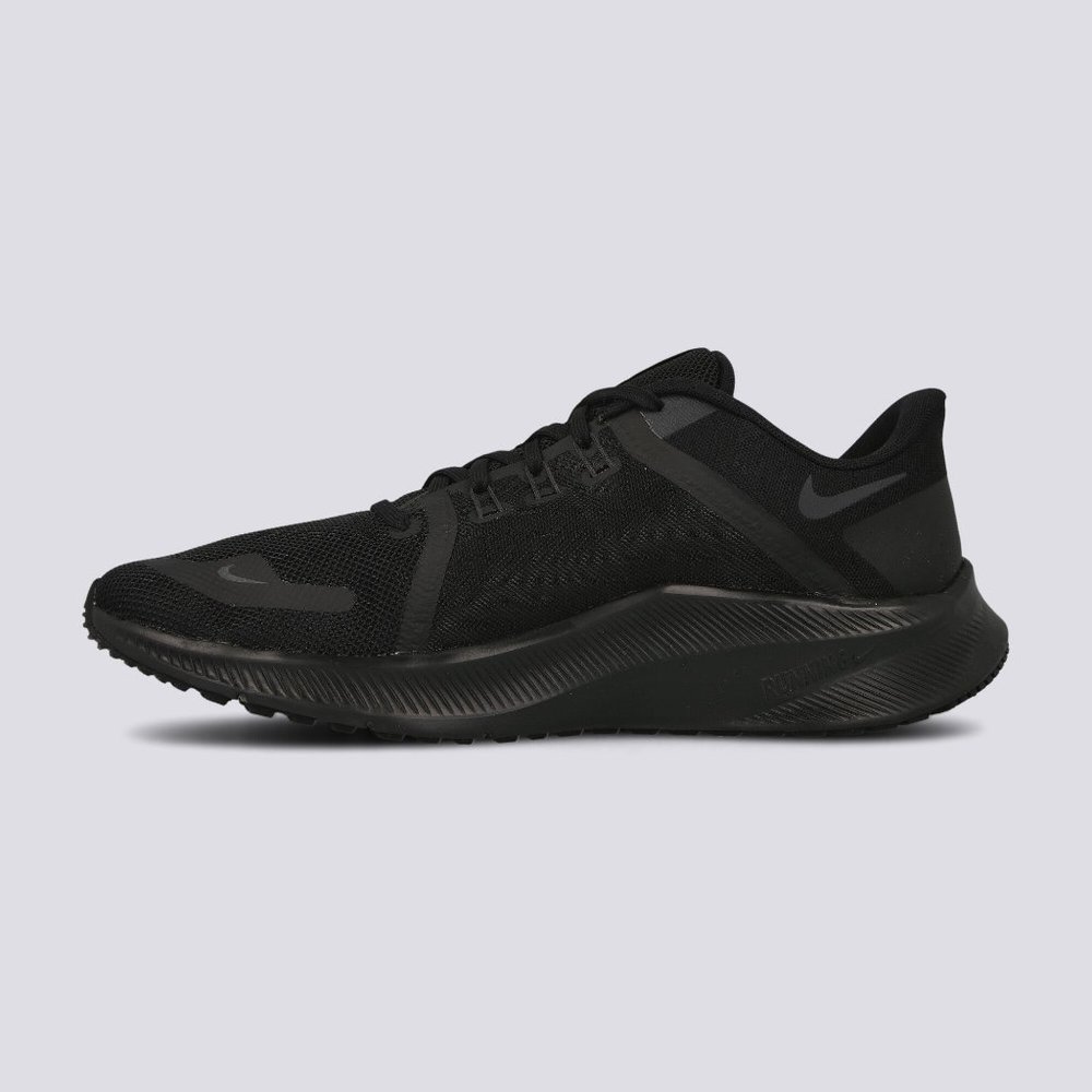 Nike Quest 4 Men's Road Running Shoes Black - Picture 4 of 10